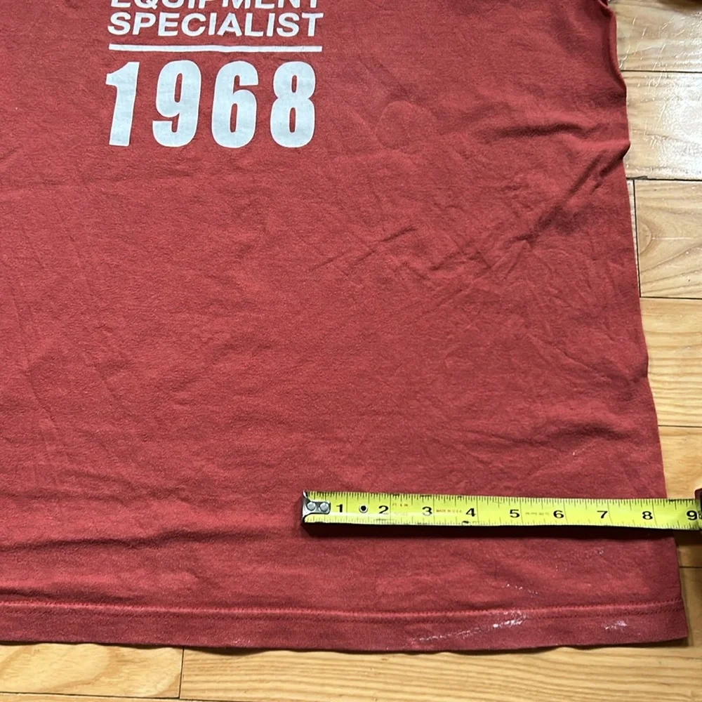 The North Face Alpine Equipment Specialist 1968 Men's Brick Red Tee As Is